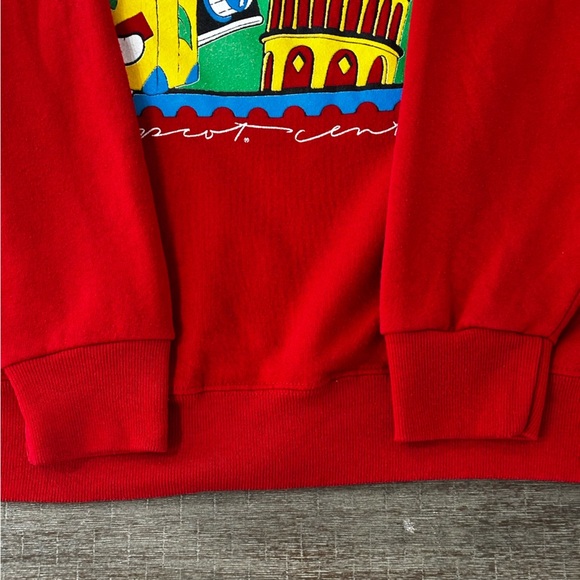 Disney Wear Vintage 80’s Mickey Italy Postage Stamp Sweatshirt 4XL MADE IN USA! - Picture 12 of 15